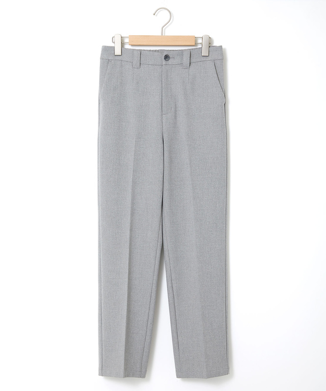 センタープレス ストレート パンツ