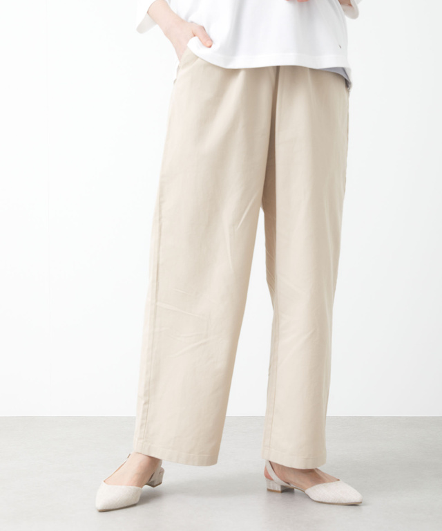 ツイルコットン プルオン パンツ【一部店舗限定】