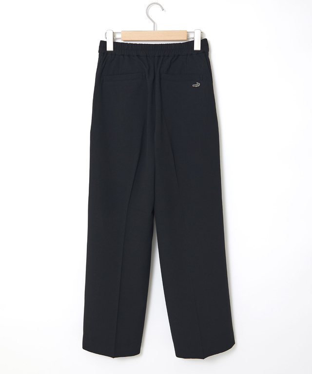 センタープレス セミワイドパンツ 