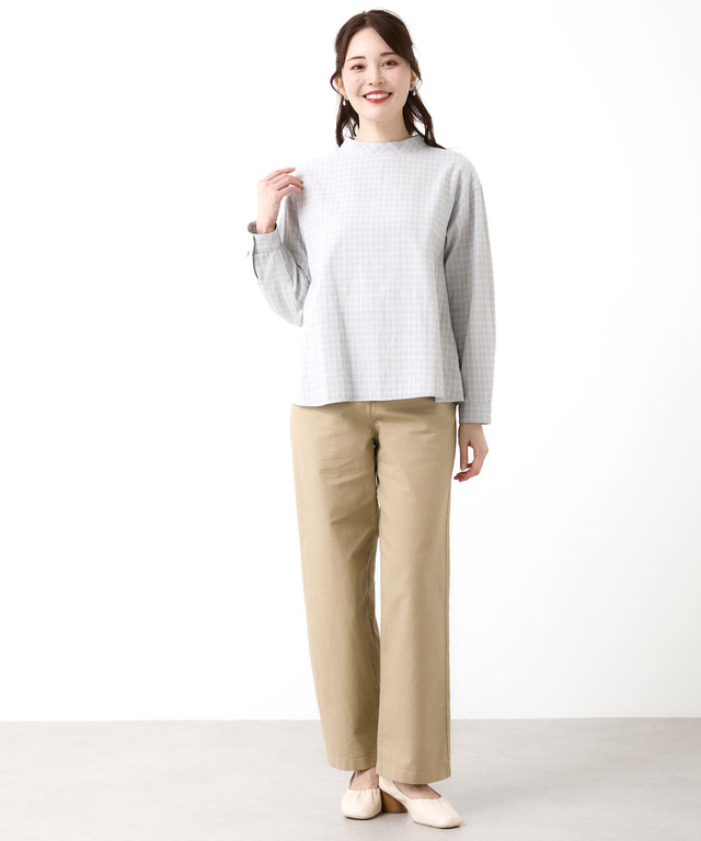 微起毛ストレッチ パンツ