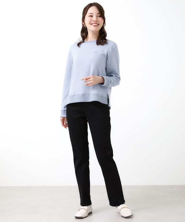 裏起毛 デニム パンツ