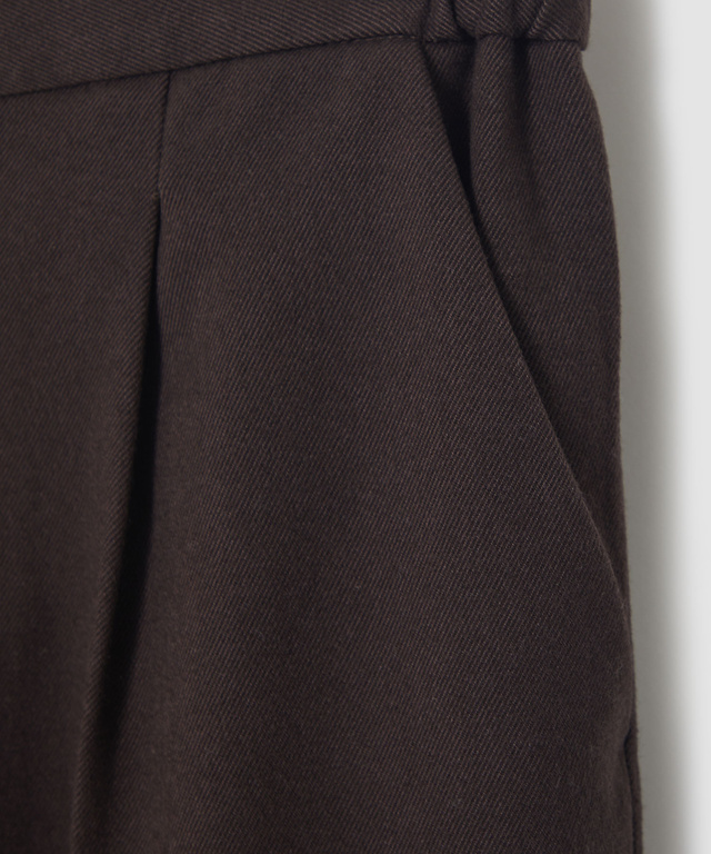 ツイル ワイド パンツ