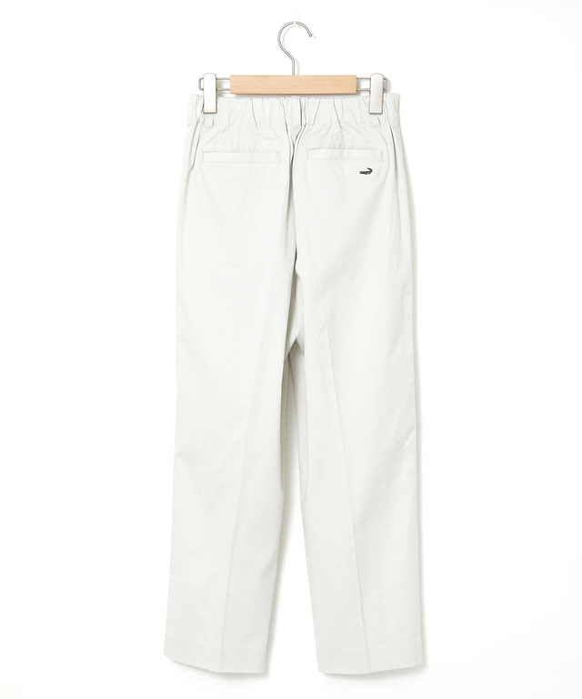 センタープレス タック パンツ