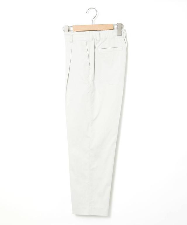 センタープレス タック パンツ