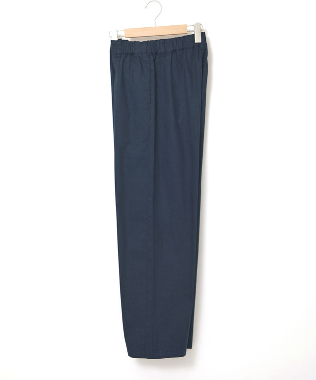 ウエストゴム タック ワイド パンツ