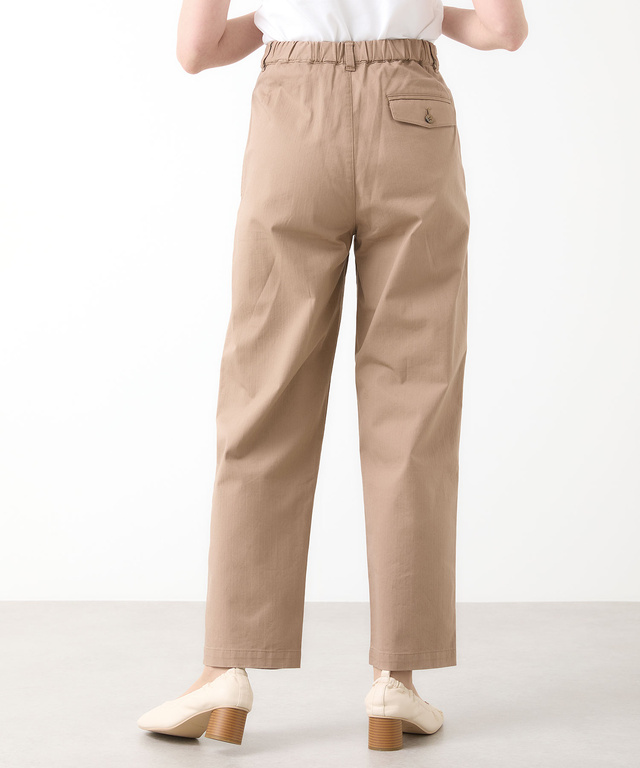 ヘリンボーン ストレート パンツ