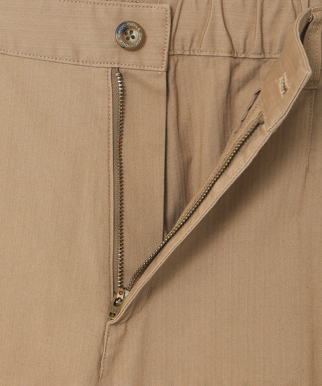 ヘリンボーン ストレート パンツ