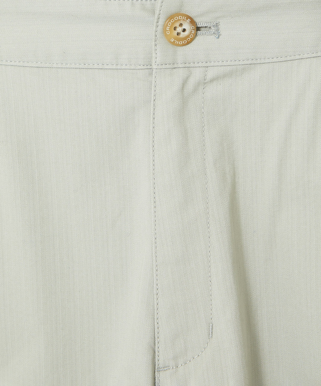 ヘリンボーン ストレート パンツ