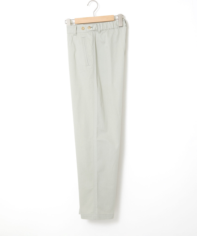 ヘリンボーン ストレート パンツ