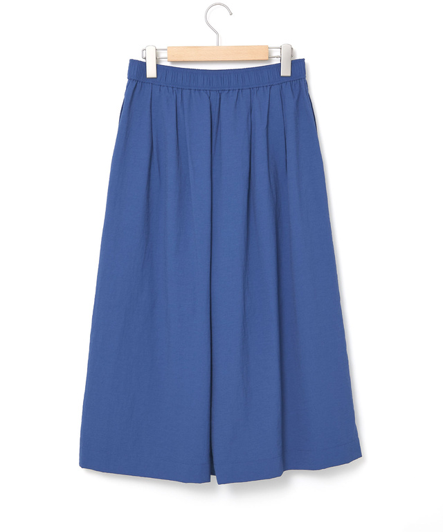 ウエストゴム ガウチョ パンツ