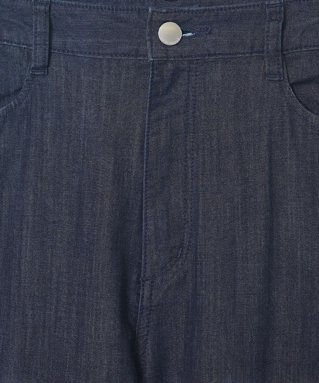 ブリーズデニム 【ワイド9分丈】【接触冷感】