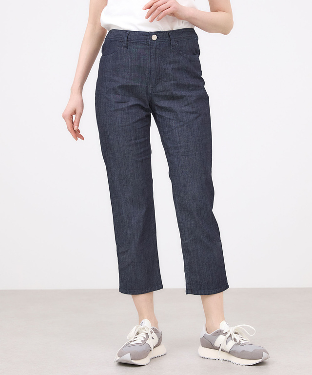 ブリーズデニム 【スリム8分丈】【接触冷感】