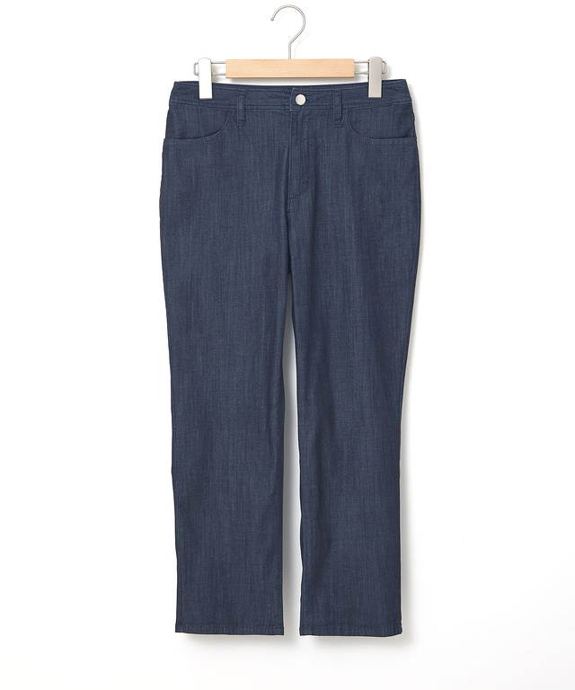 ブリーズデニム 【スリム8分丈】【接触冷感】