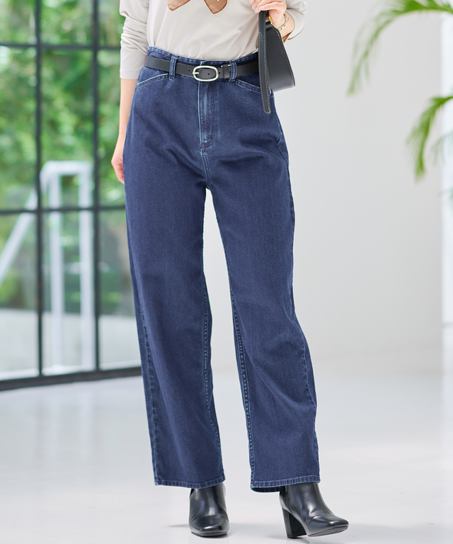 ストレート デニム パンツ