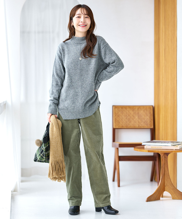 裏起毛 コーデュロイ パンツ