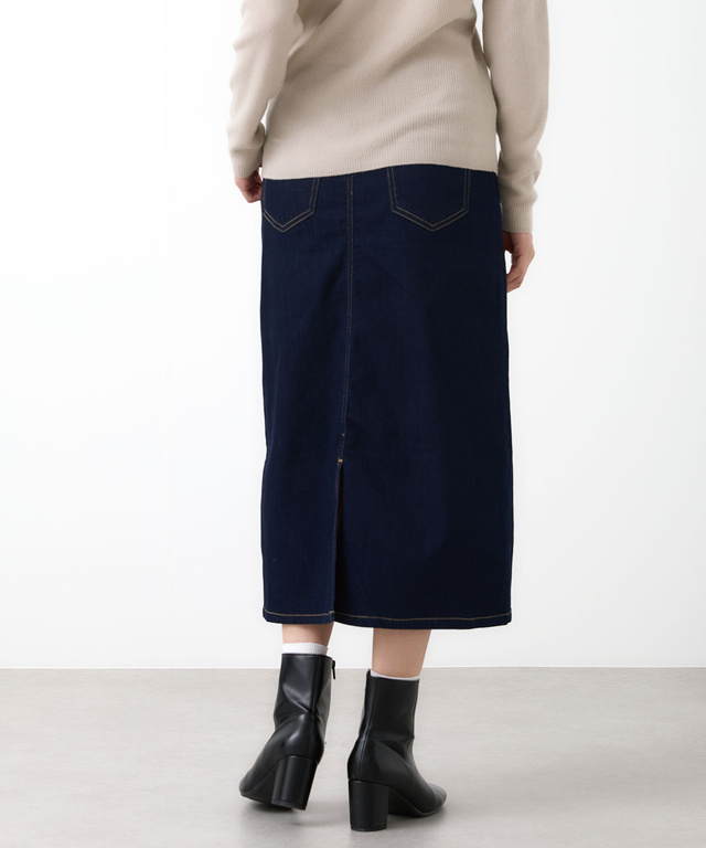 ストレッチ デニム スカート