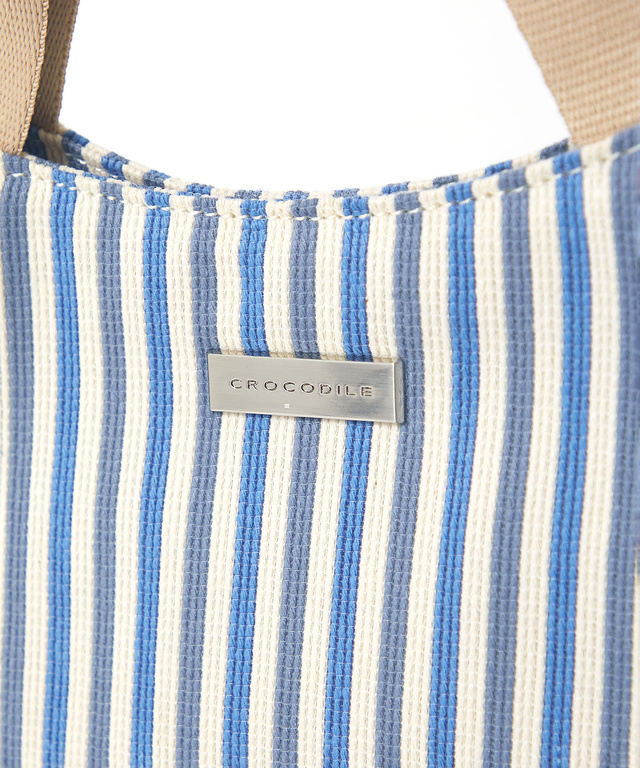 ストライプ トートバッグ