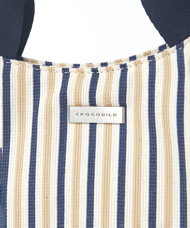 ストライプ トートバッグ