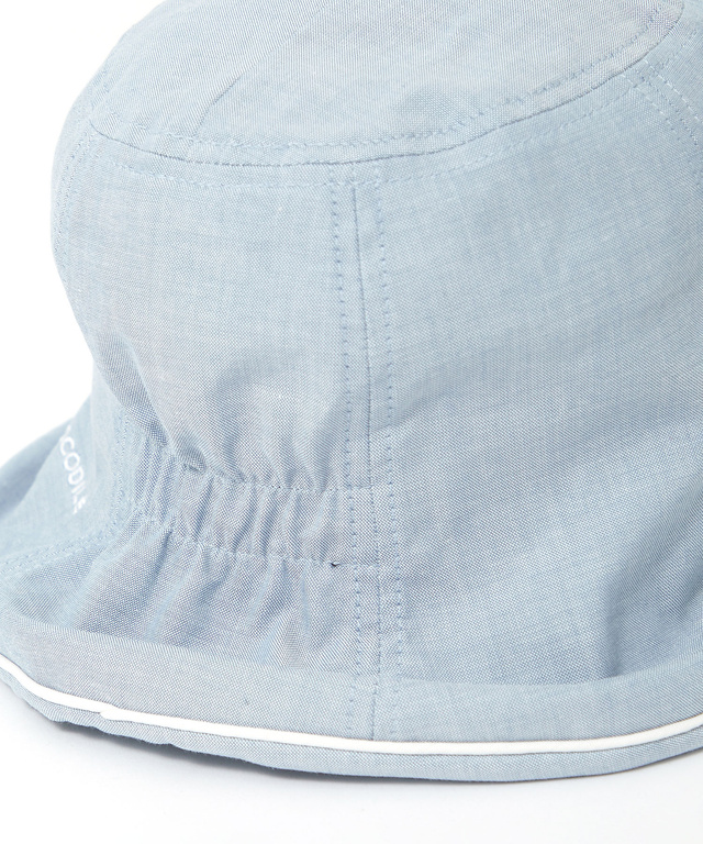 ダンガリー エッジアップハット【UVカット】【手洗いOK】