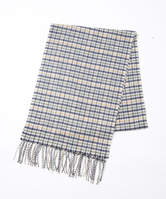 クロコダイルタータン マフラー【手洗いOK】