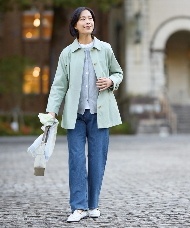 先染め チェック ストール