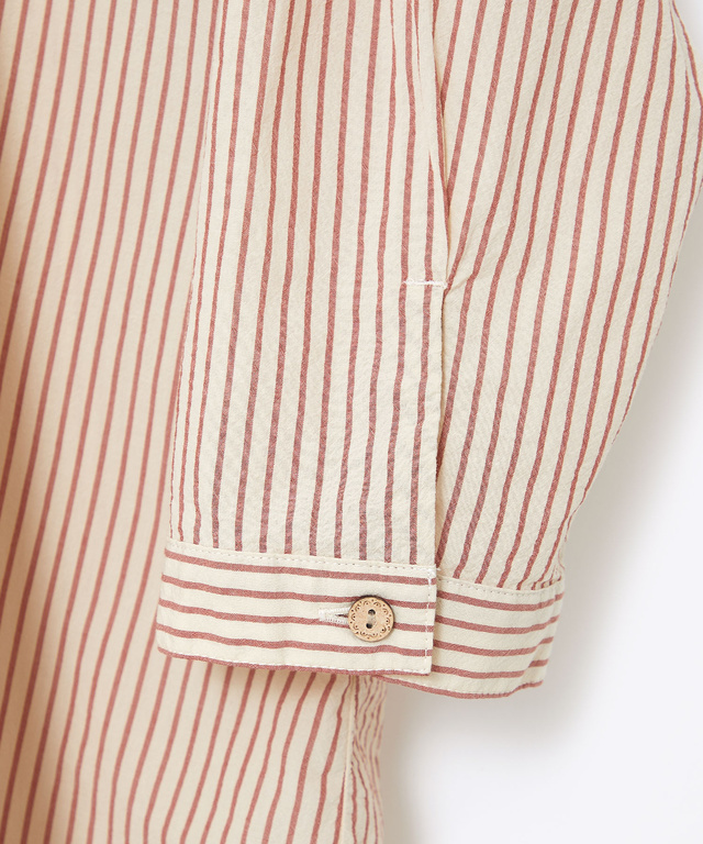 切り替え 七分袖 チュニック