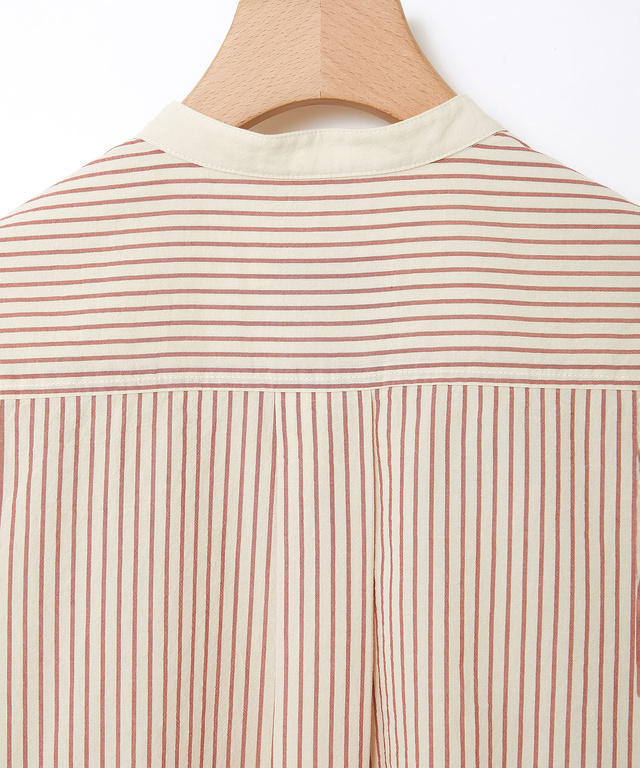 切り替え 七分袖 チュニック