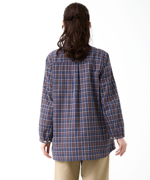 ドビーチェック柄 チュニック