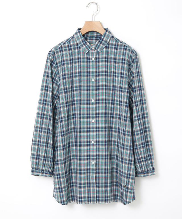 ドビーチェック柄 チュニック