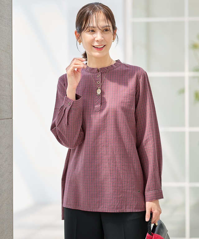 マルチギンガム チュニック