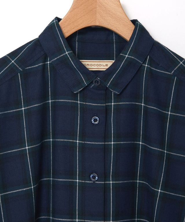 ビエラ チェック柄 チュニック