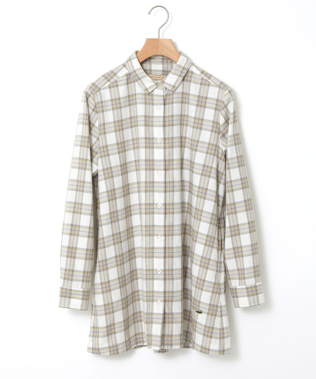 ビエラ チェック柄 チュニック