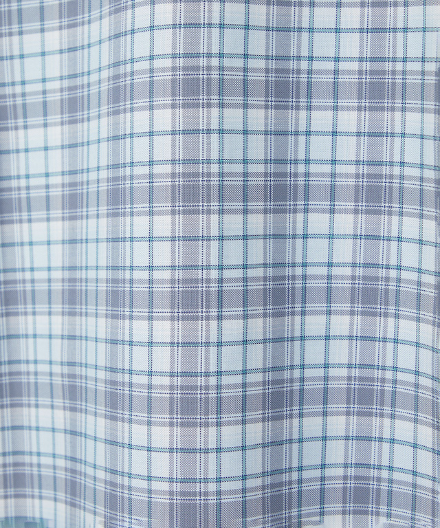 フロント切り替え チェック柄 チュニック【オンラインショップ・一部店舗限定】