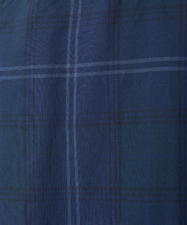 リネンブレンド スキッパー チュニック