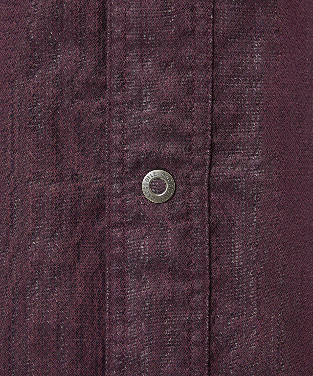 リバーシブル ストライプ柄 シャツ