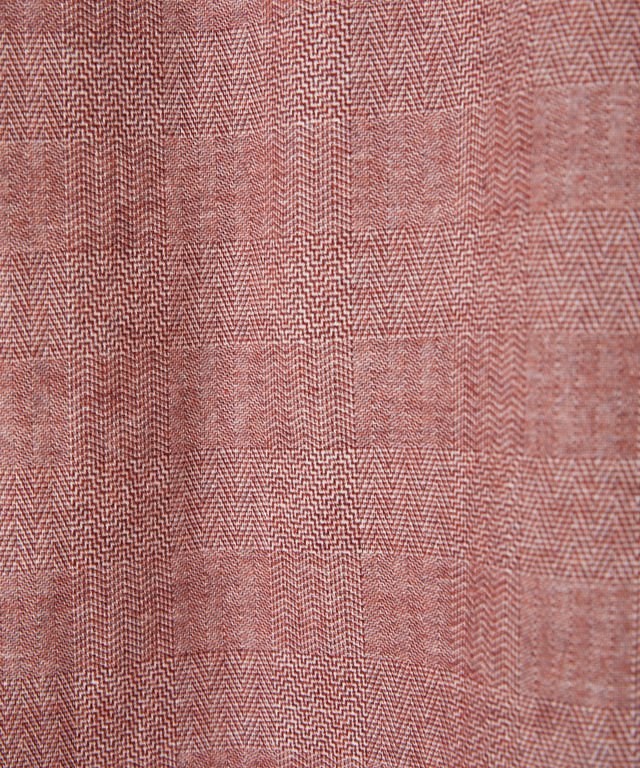 ヘリンボーンチェック ボタンダウン シャツ