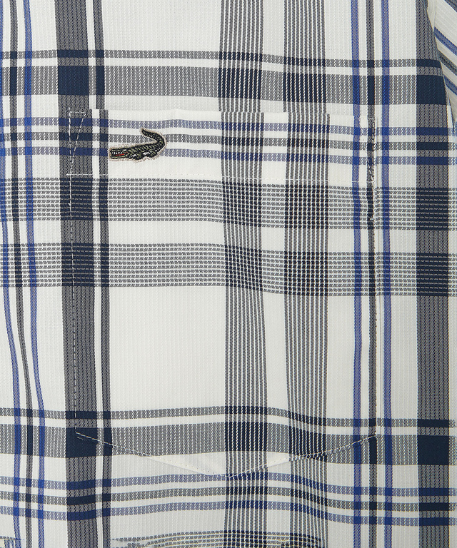 ノンアイロン マドラスチェック シャツ 【シワになりにくい】