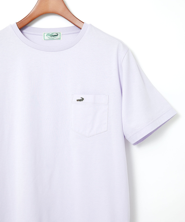 天竺 胸ポケット付き Tシャツ