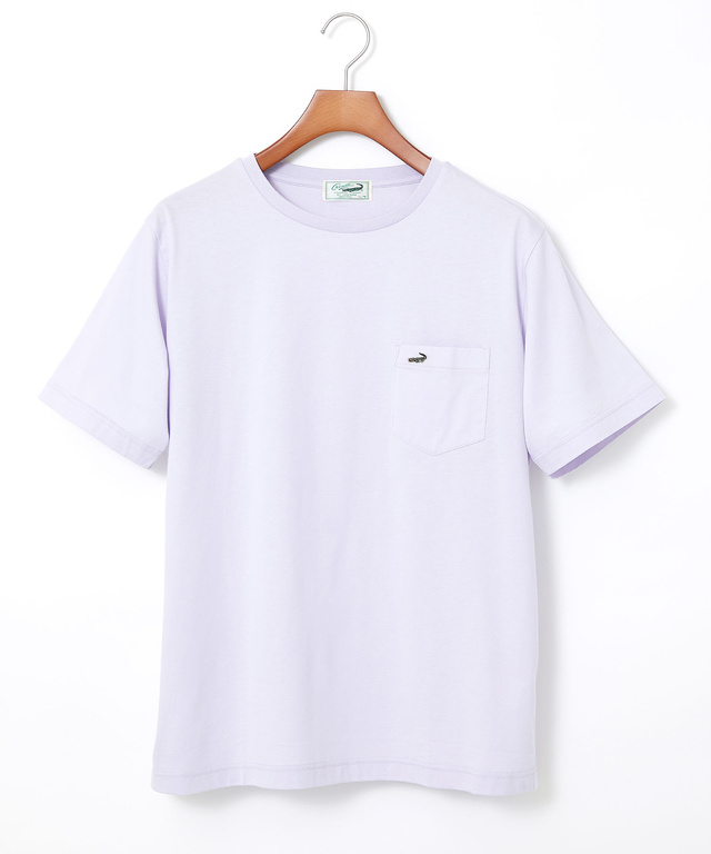 天竺 胸ポケット付き Tシャツ