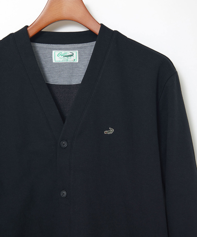 Vネック カット カーディガン