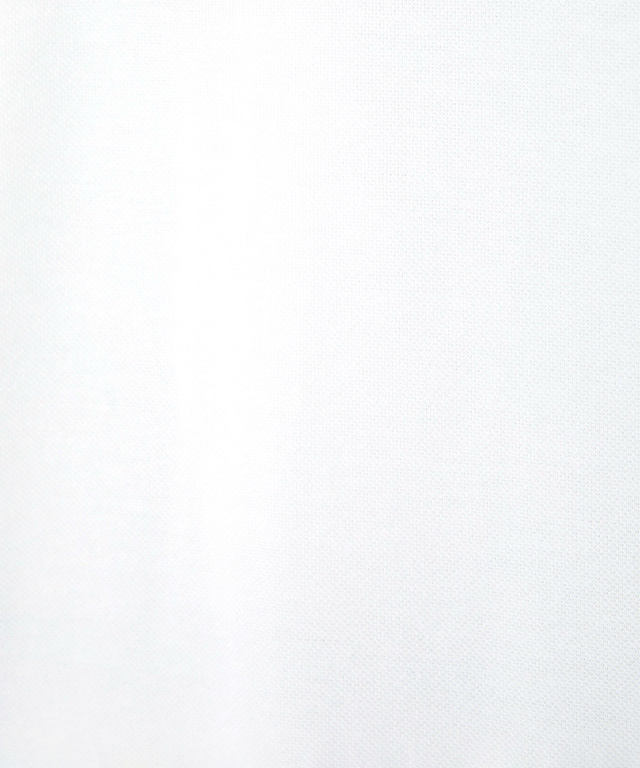 襟配色デザイン ジップ ポロシャツ