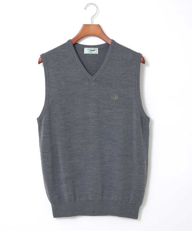 10ゲージＶネックベスト【洗濯機洗いOK】