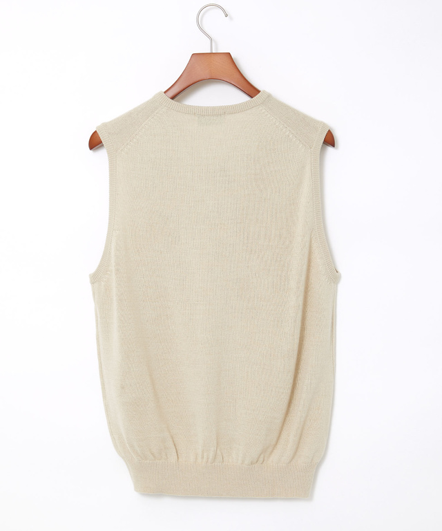 10ゲージＶネックベスト【洗濯機洗いOK】