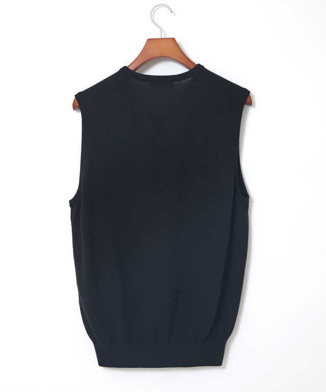 10ゲージＶネックベスト【洗濯機洗いOK】