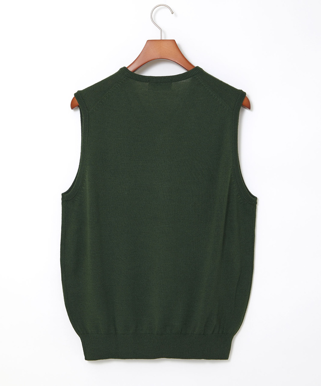 10ゲージＶネックベスト【洗濯機洗いOK】