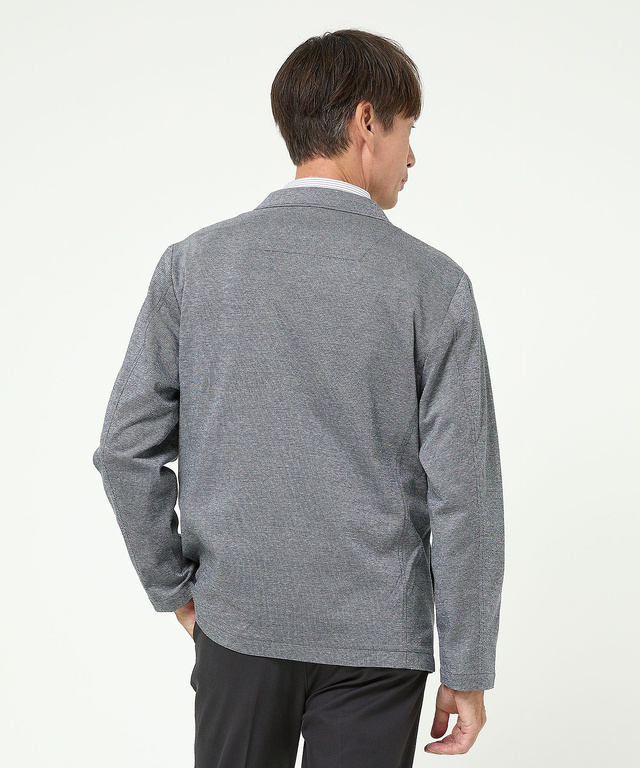 テーラー襟 カーディガン