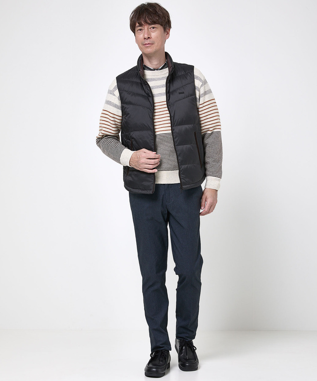 キルティング ダウン ベスト