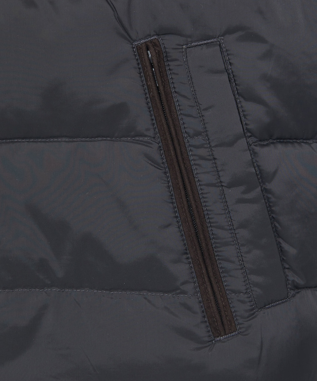 キルティング ダウン ベスト