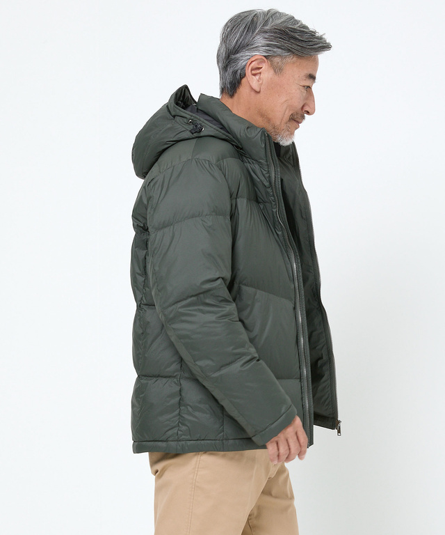 フード付き ダウン ジャケット