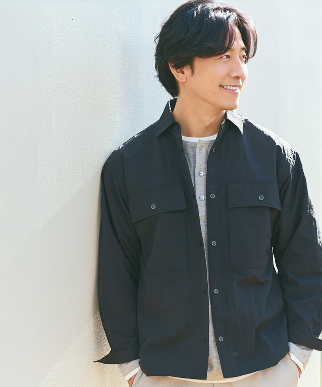 ナイロン CPO シャツジャケット